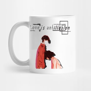 love is an illusion V4 Mug